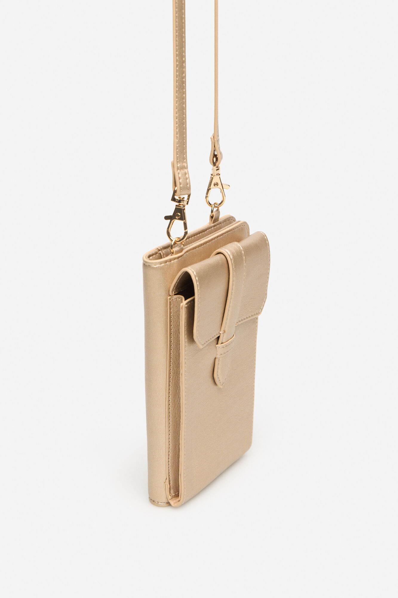 Cortefiel Gold wallet mobile wallet