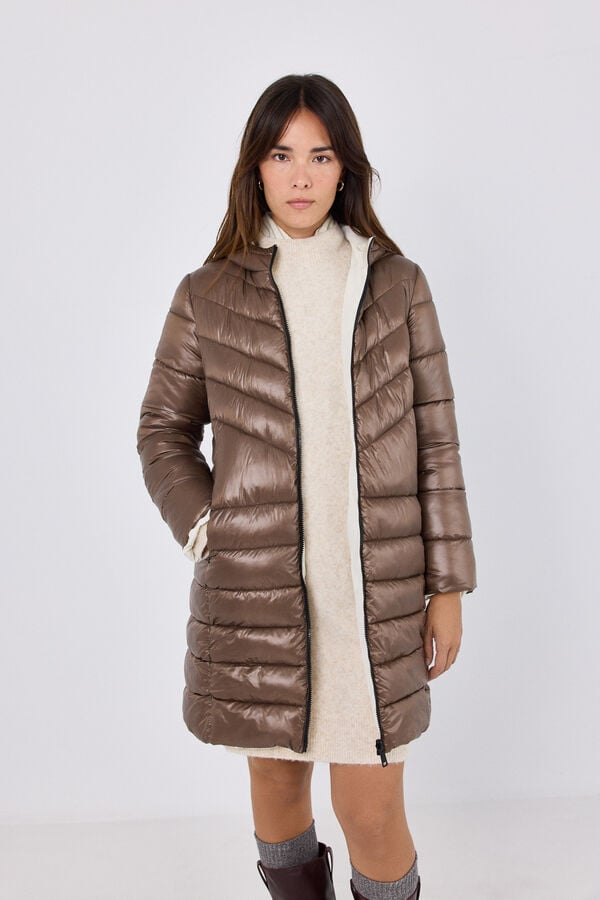 Cortefiel THERMOLITE&reg; reversible anorak Brown