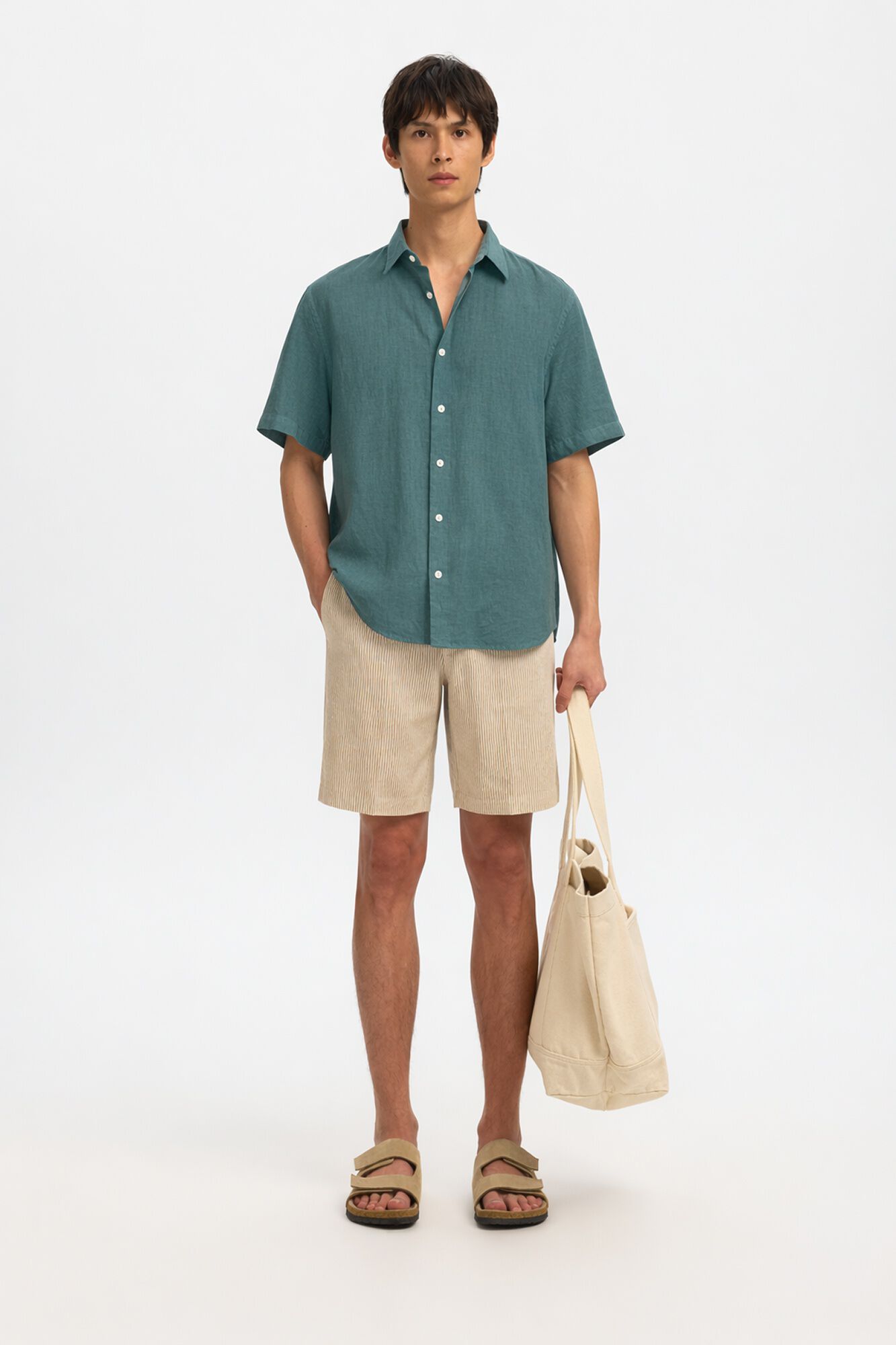 Selected Camisa de manga curta