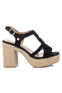 XTI Sandalia estilo macram&eacute; yute