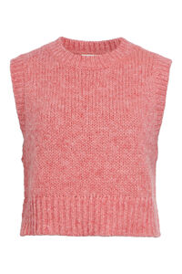 Cortefiel Knit vest Pink
