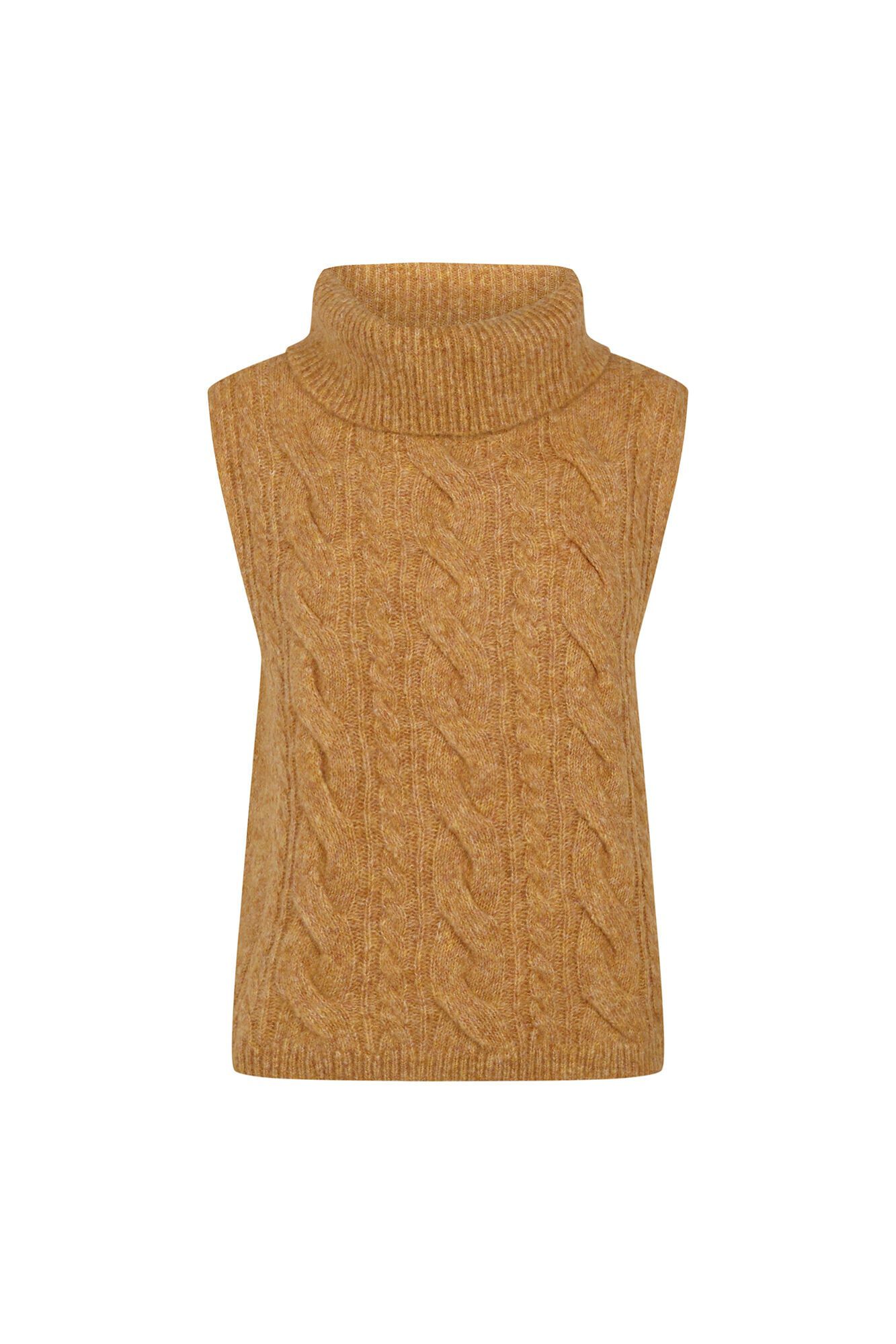 Cortefiel Braided knit gilet
