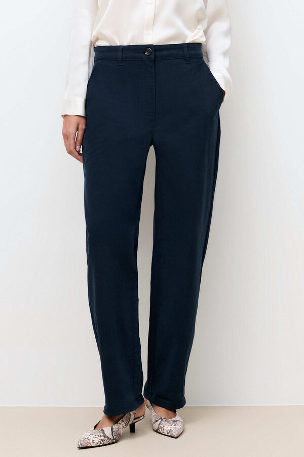 Caroll Cal&ccedil;a reta polar Azul