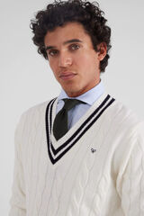 Silbon Jersey college ochos crema Arena