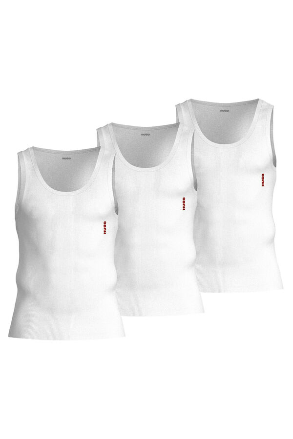 HUGO Pack de 3 t-shirts Branco