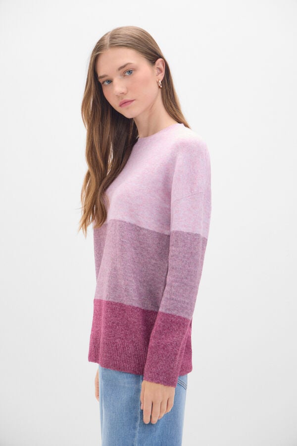 Cortefiel Soft feel jumper Lilac