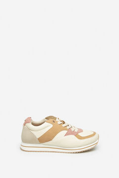 Cortefiel Lace-up trainer Brown
