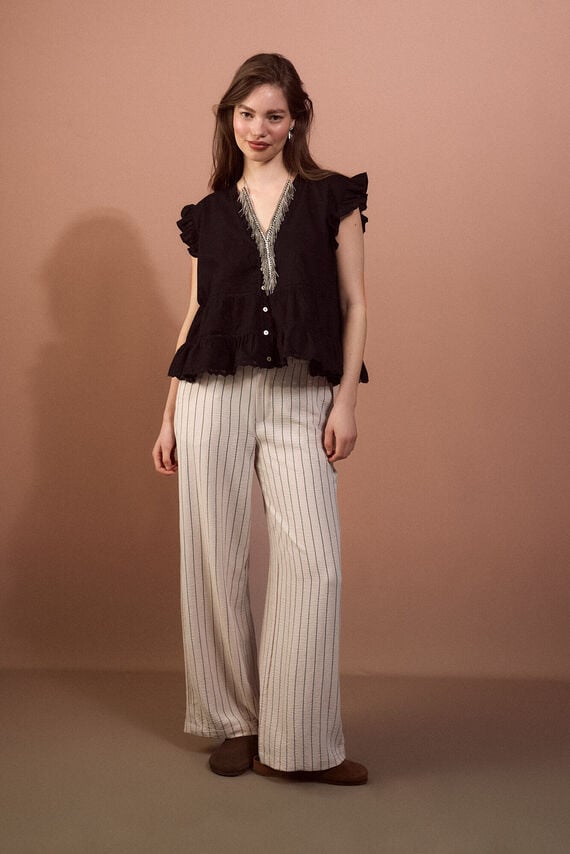 Pantalón de pata ancha