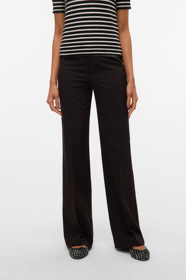 Vero Moda Long dress trouser  Black
