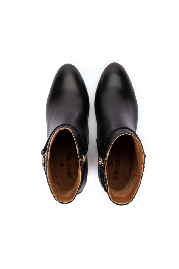 Pikolinos Botim com fivela mulher Preto