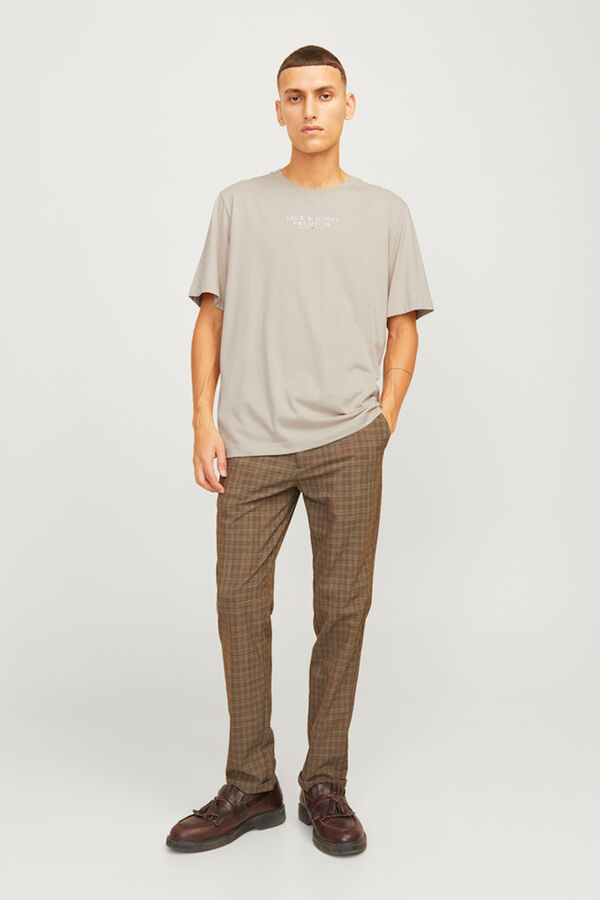 Jack & Jones T-shirt regular fit Cinzento