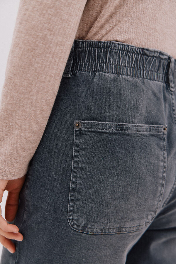 Cortefiel Easy fit jeans  Dark grey