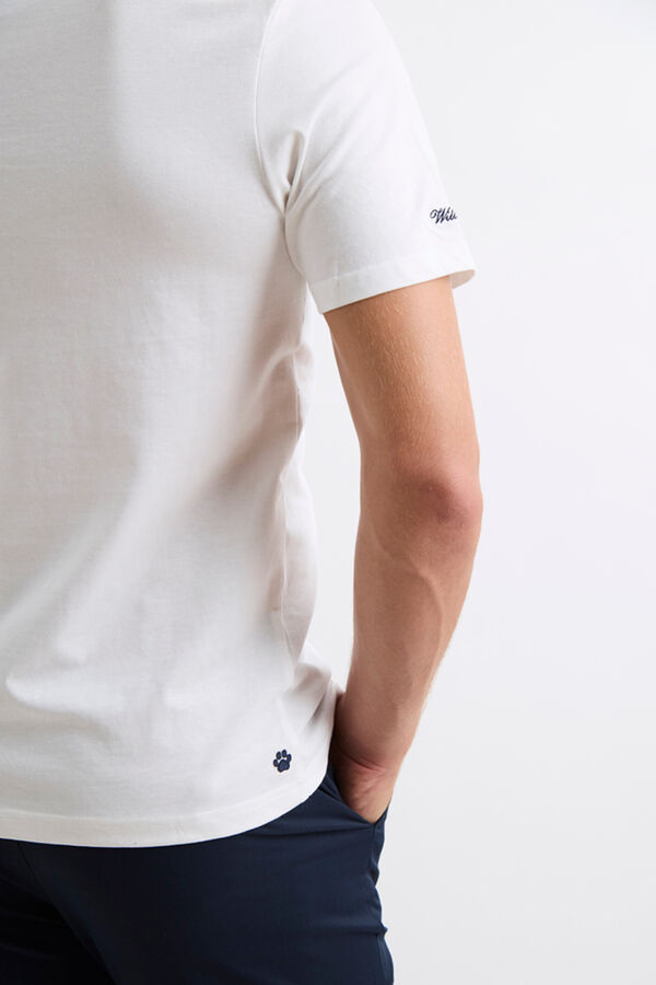 Williot T-shirt Insignia Branco
