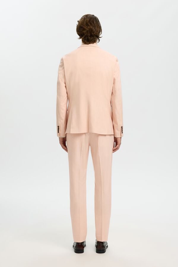 Selected Casaco de viscose com aba Subiu