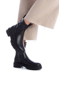 Cortefiel Women's Black Ankle Boot  Black
