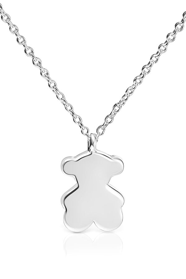 Tous Collar corto plata Sweet Dolls Gris