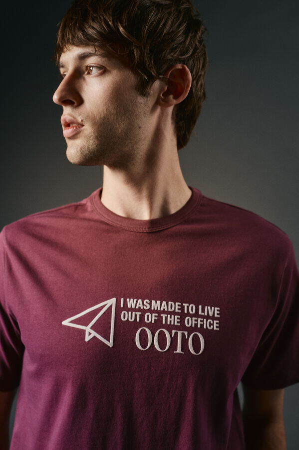 OOTO Camiseta gráfica lavada Granada