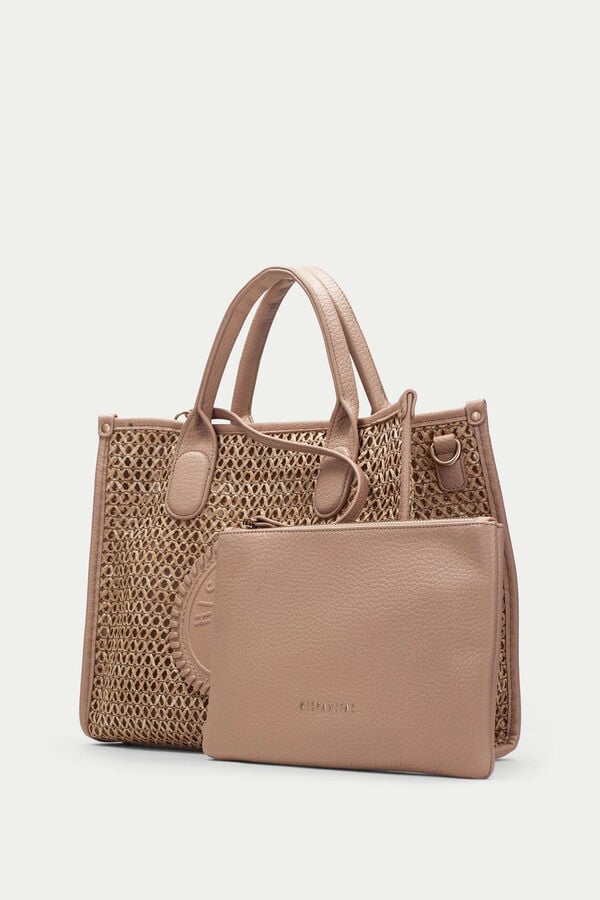 Hispanitas Mala tote bag Castanho