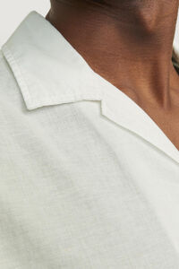 Cortefiel Camisa slim fit Branco