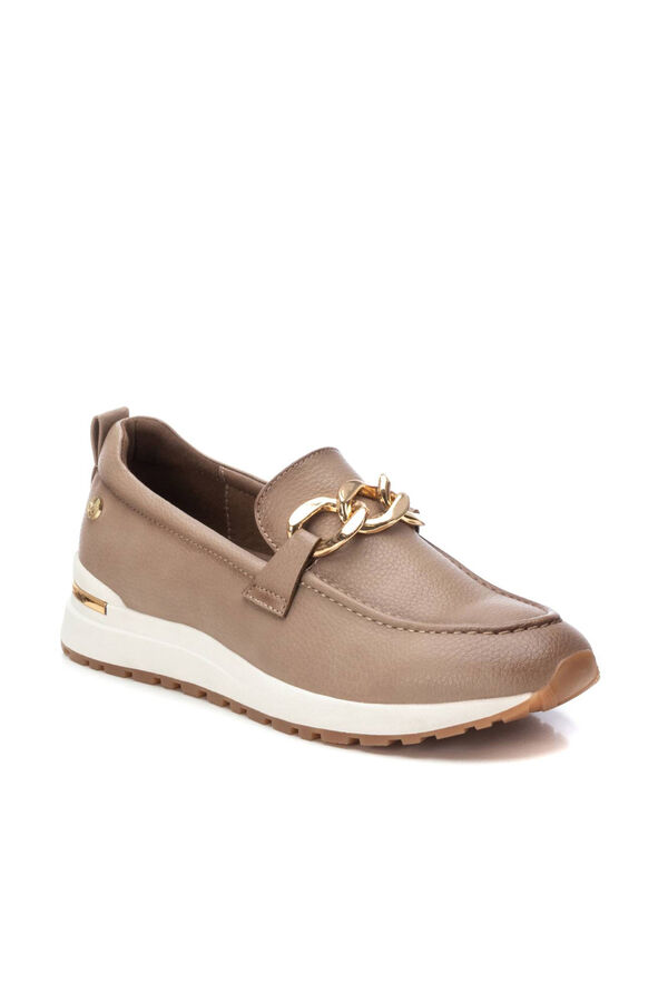 XTI Mocasín de mujer Beige