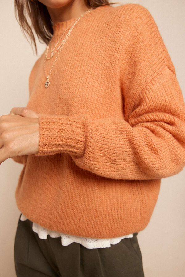 Slowlove Camisola básica Laranja