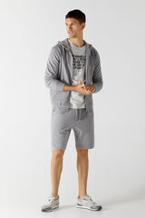 Cortefiel Loungewear jersey-knit trousers Dark grey
