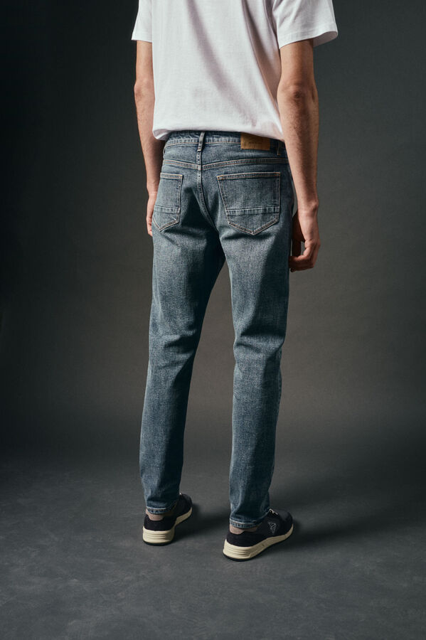 OOTO Pantal&oacute;n vaquero slim fit Azul