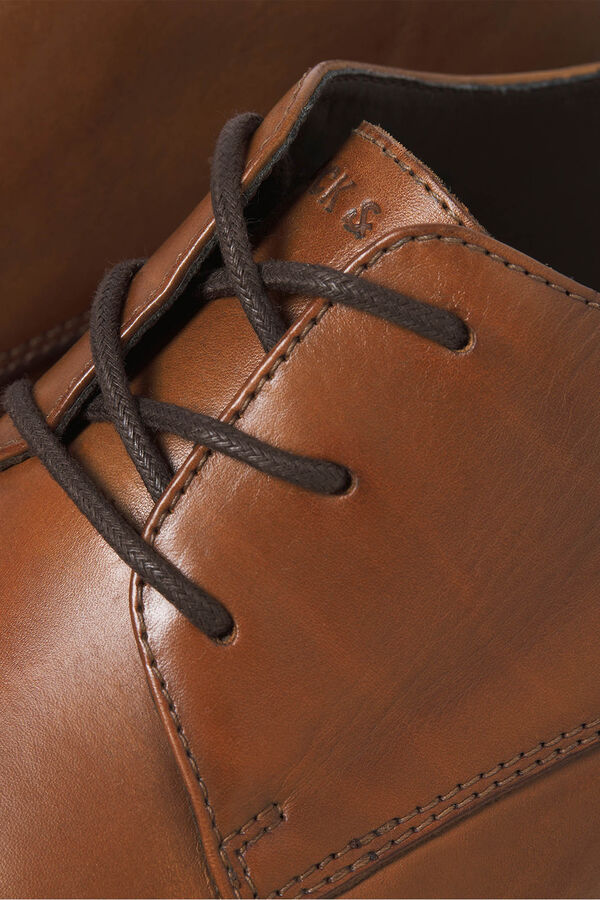 Jack & Jones Zapatos vestir piel Marr&oacute;n