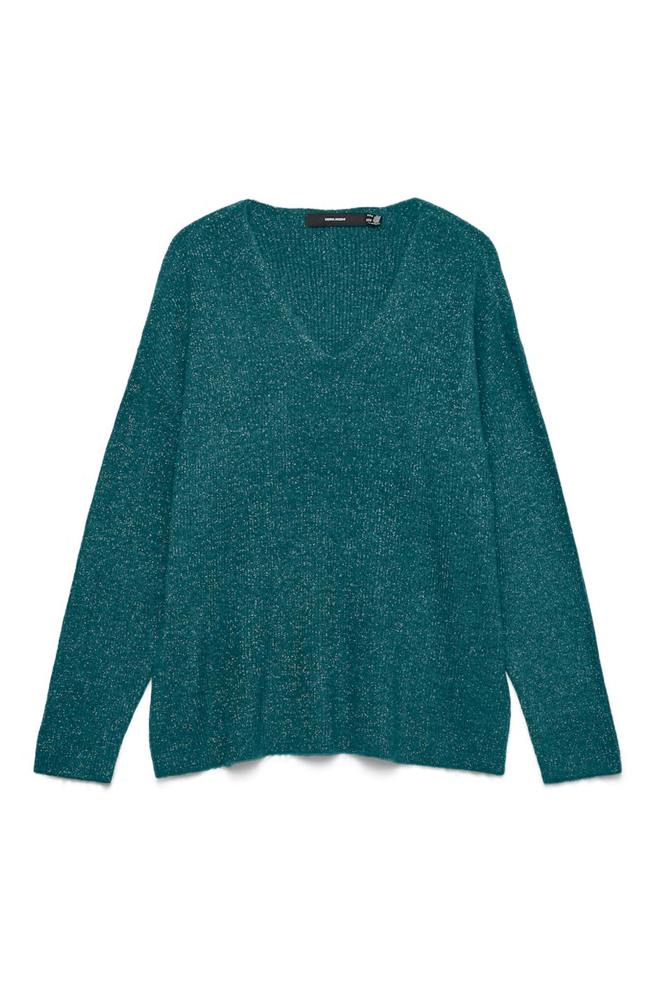 Vero Moda Camisola feminino de malha fina com glitter