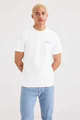 Cortefiel Camiseta gráfica Blanco