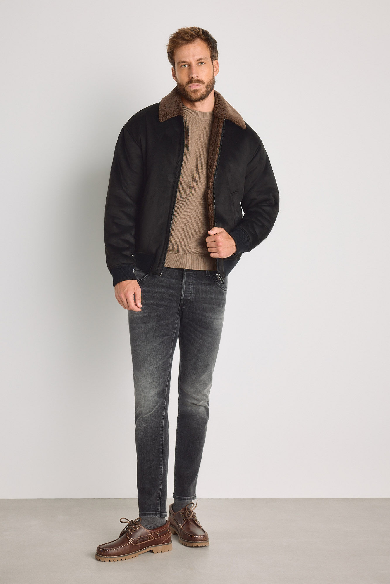 Jack & Jones Blus&atilde;o bomber 100% poli&eacute;ster