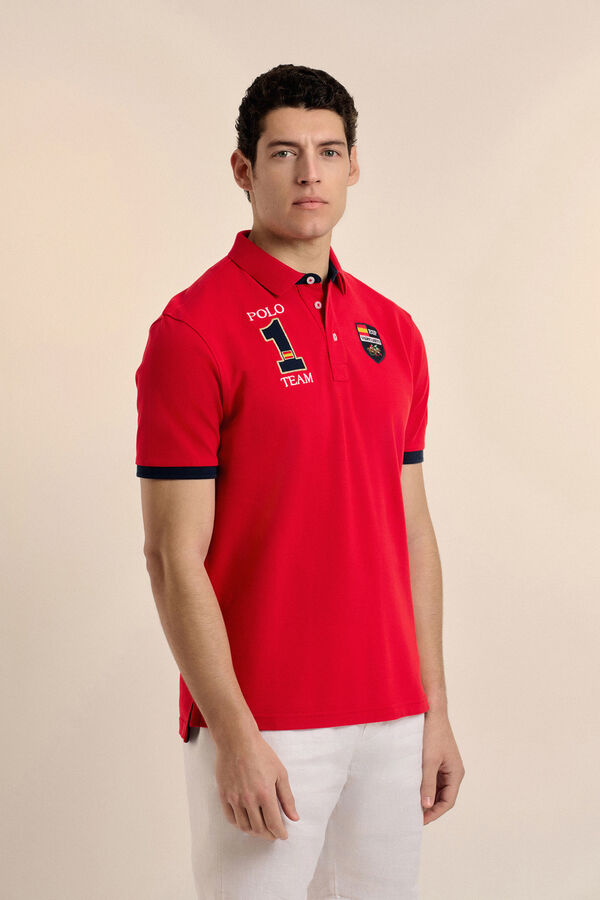 Valecuatro Espanha Polo Vermelho