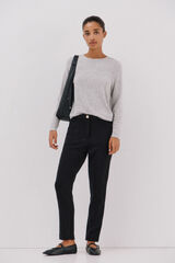 Cortefiel Basic crew neckline t-shirt Grey