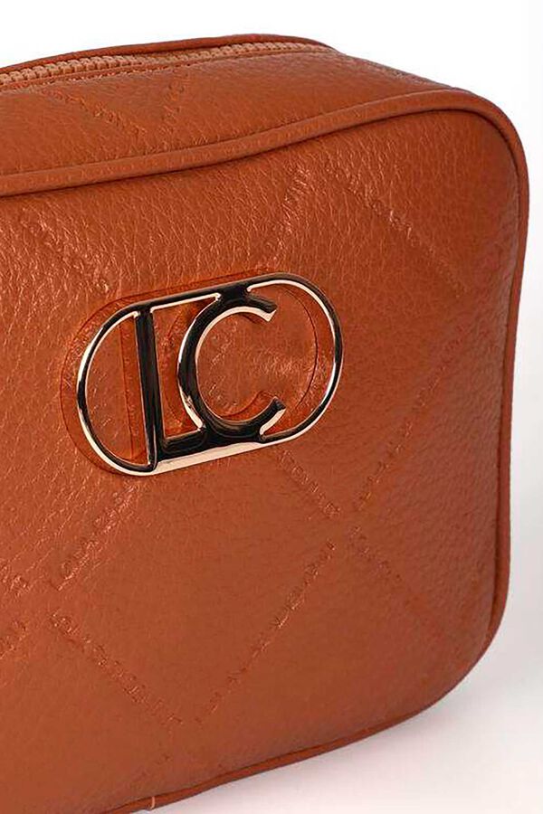 Lola Casademunt Bolsa de ombro com monograma Castanho