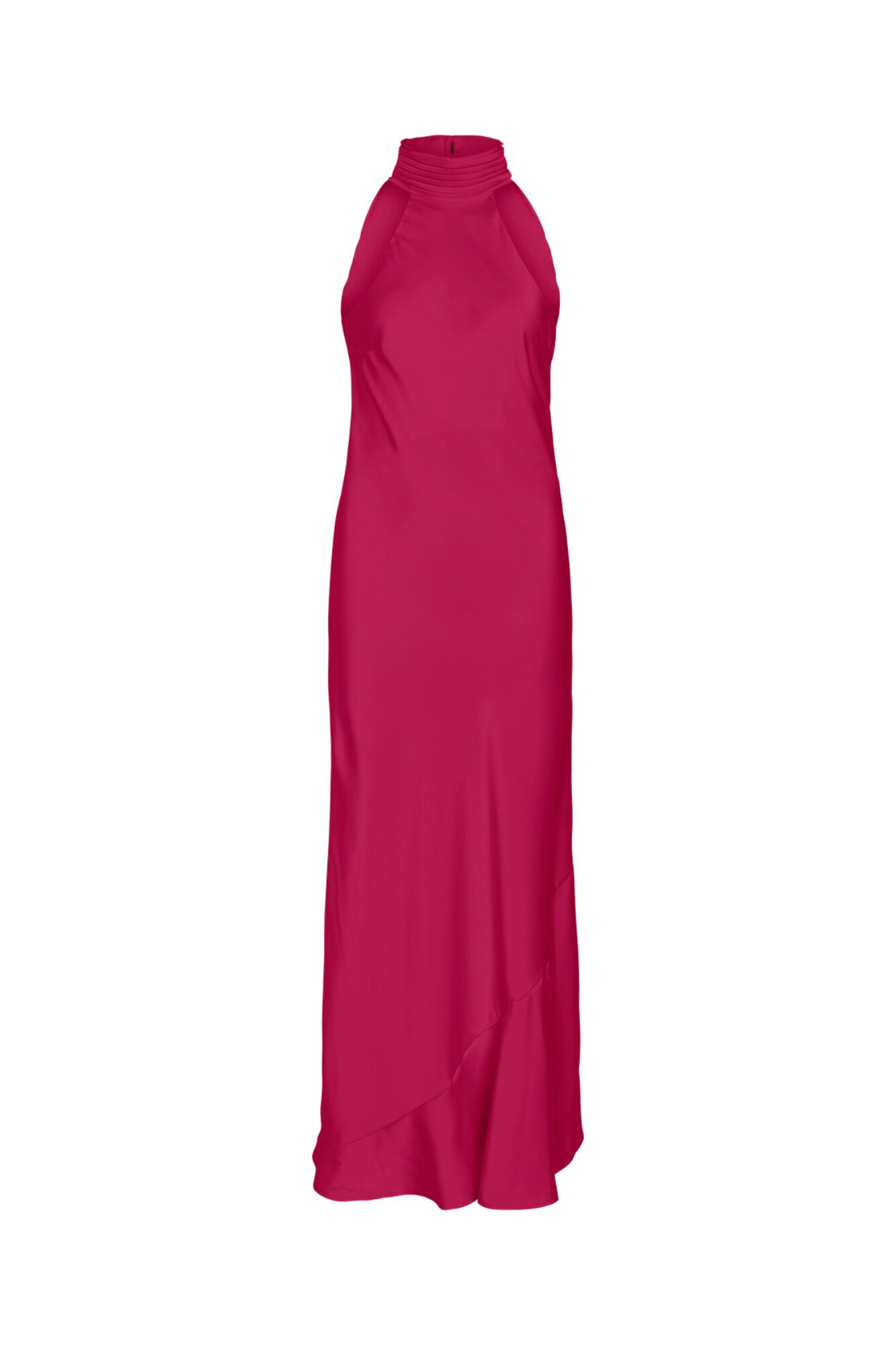 Vila Vestido comprido gola halter de festa