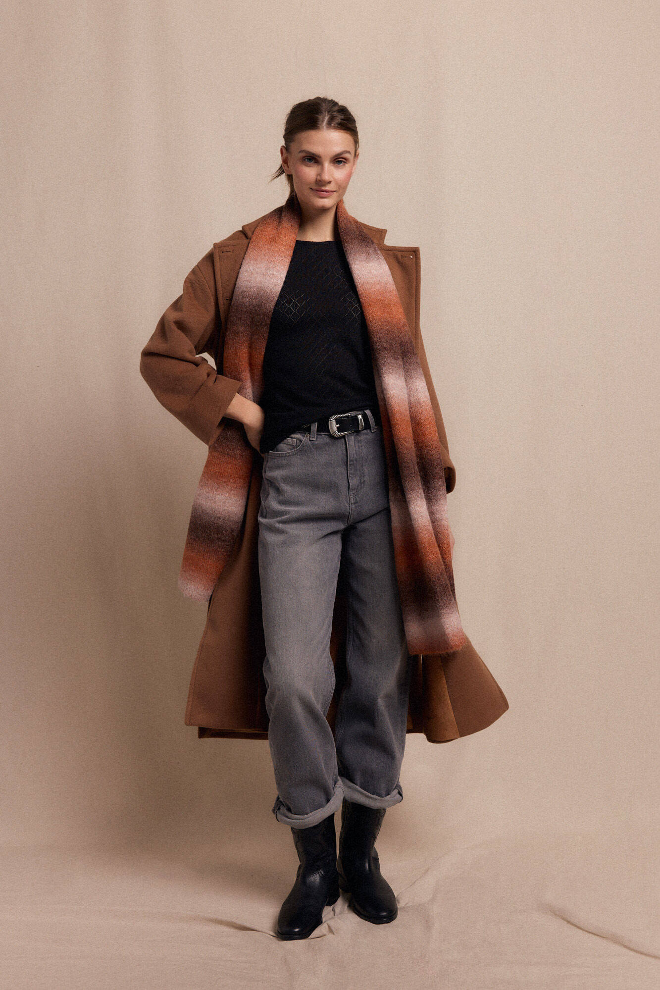 Slowlove Top estruturado com manga bufantes