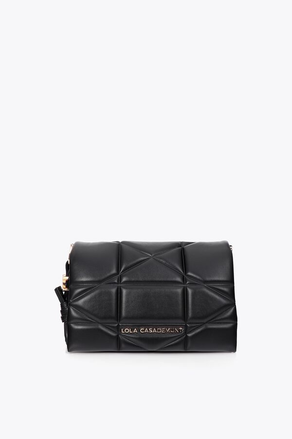 Lola Casademunt Puffer crossbody bag Black