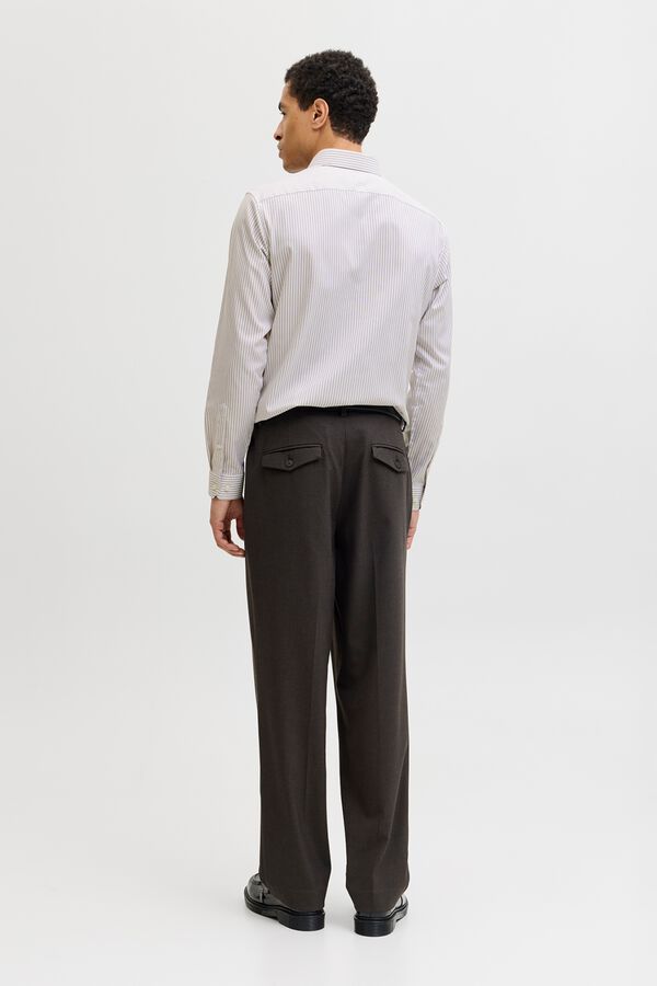 Jack & Jones Camisa em algod&atilde;o org&acirc;nico slim Impress&atilde;o