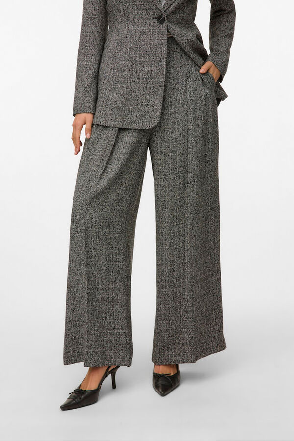 Vero Moda Calça compridas com efeito manchado Preto