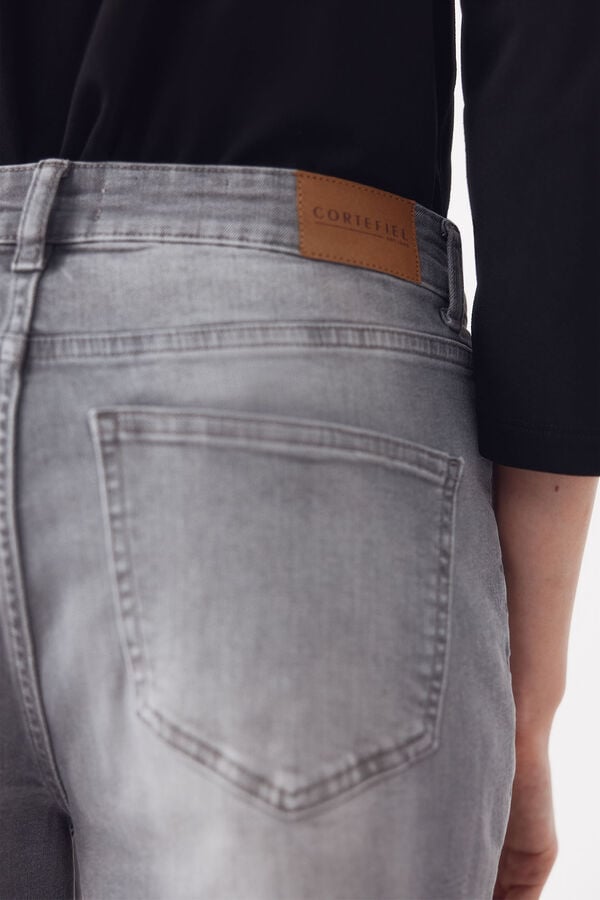 Cortefiel Straight jeans Grey