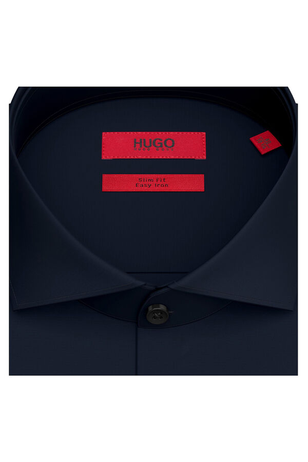HUGO Camisa básica Azul