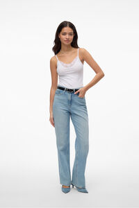 Vero Moda Top de al&ccedil;as com renda