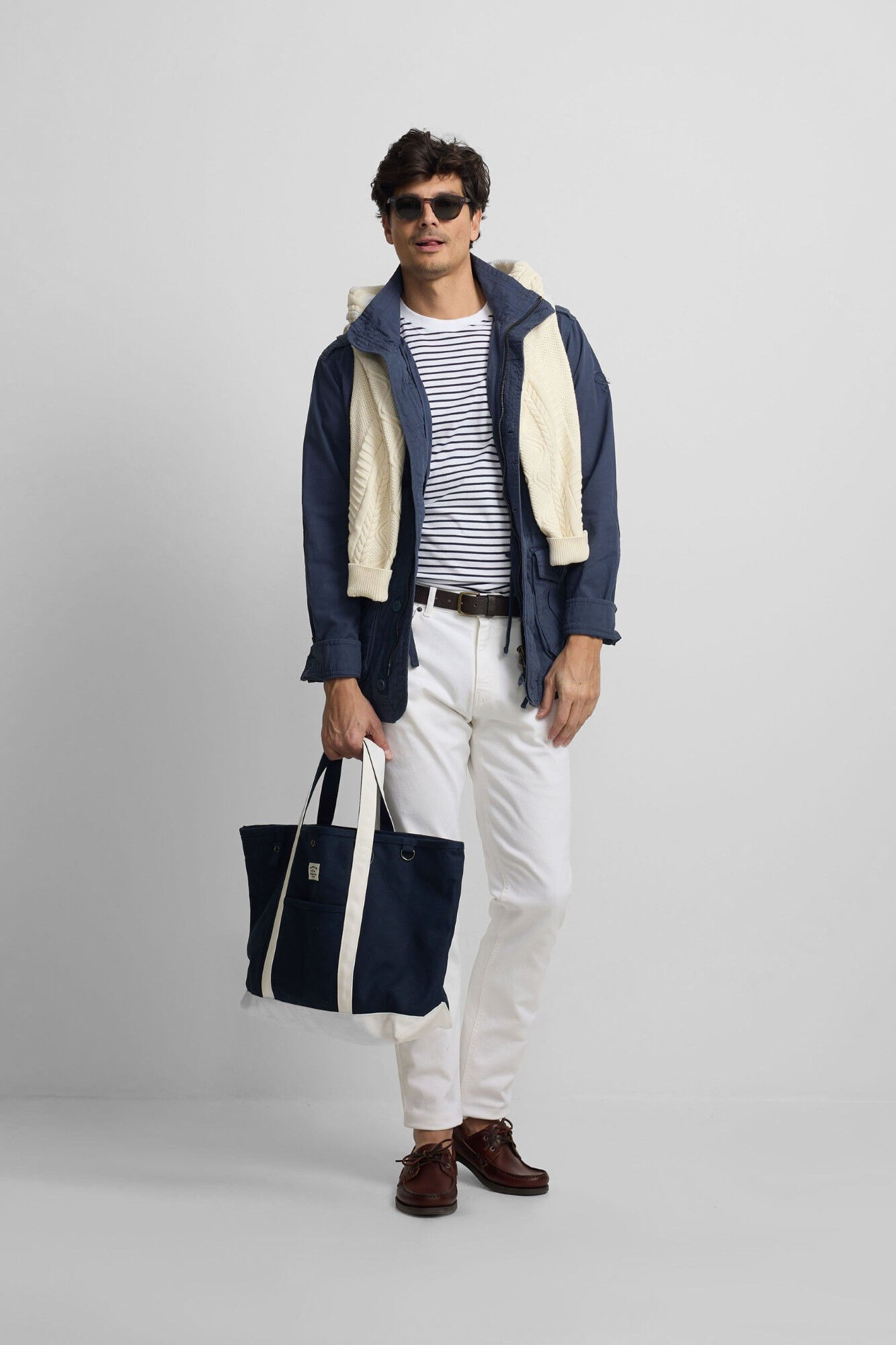 Silbon Patched parka