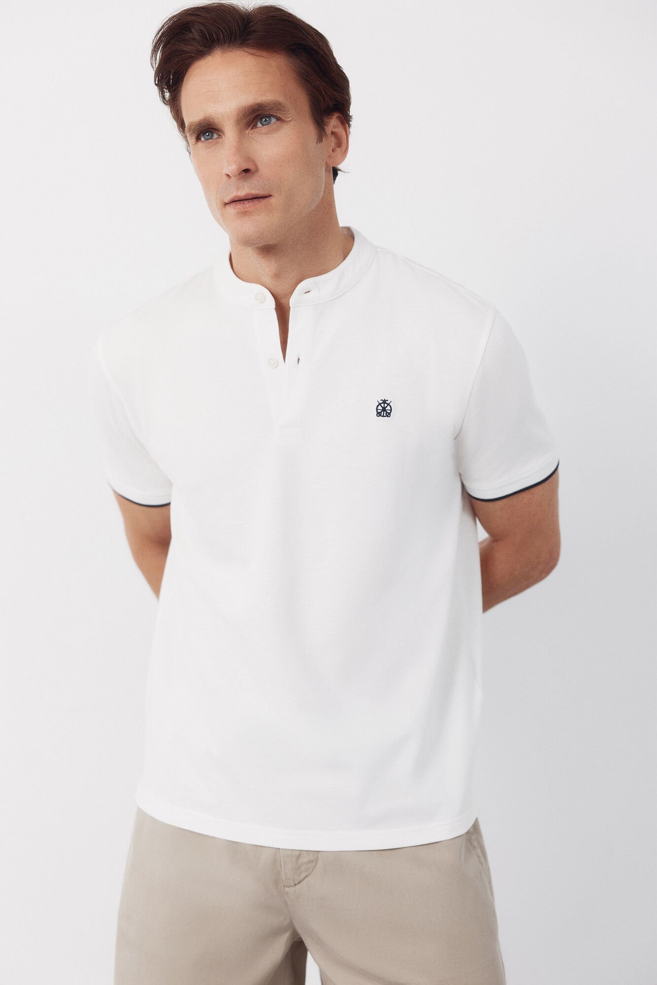 Cortefiel Polo gola mao