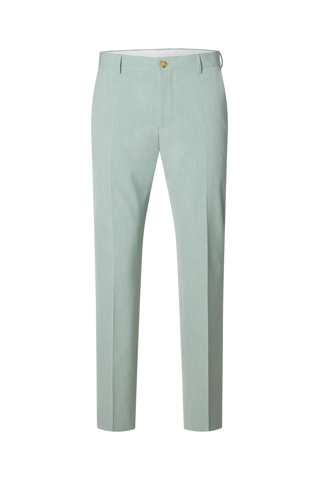 Selected Cal&ccedil;a de alfaiataria Slim Fit