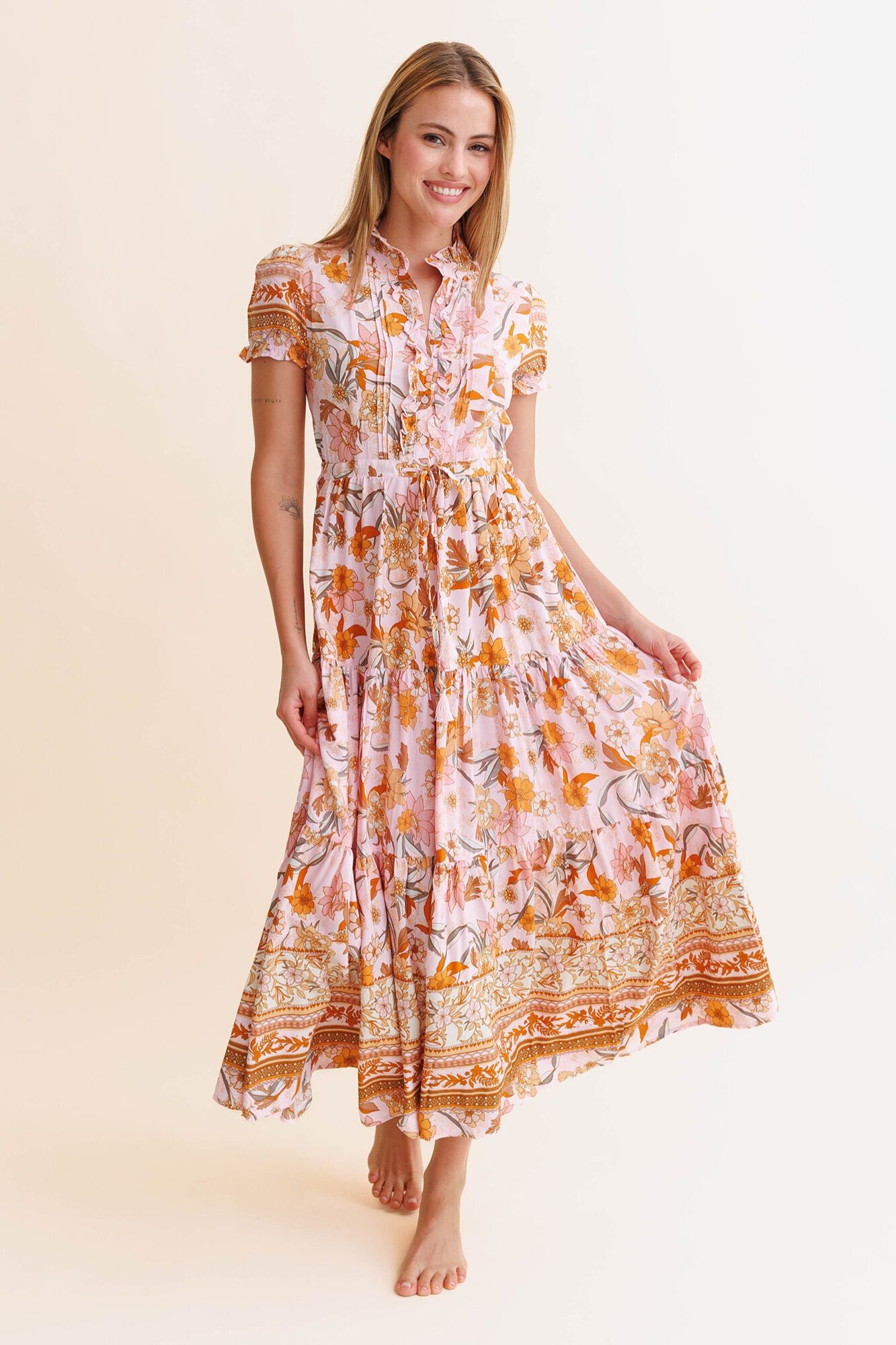 Jaase Vestido comprido Rina