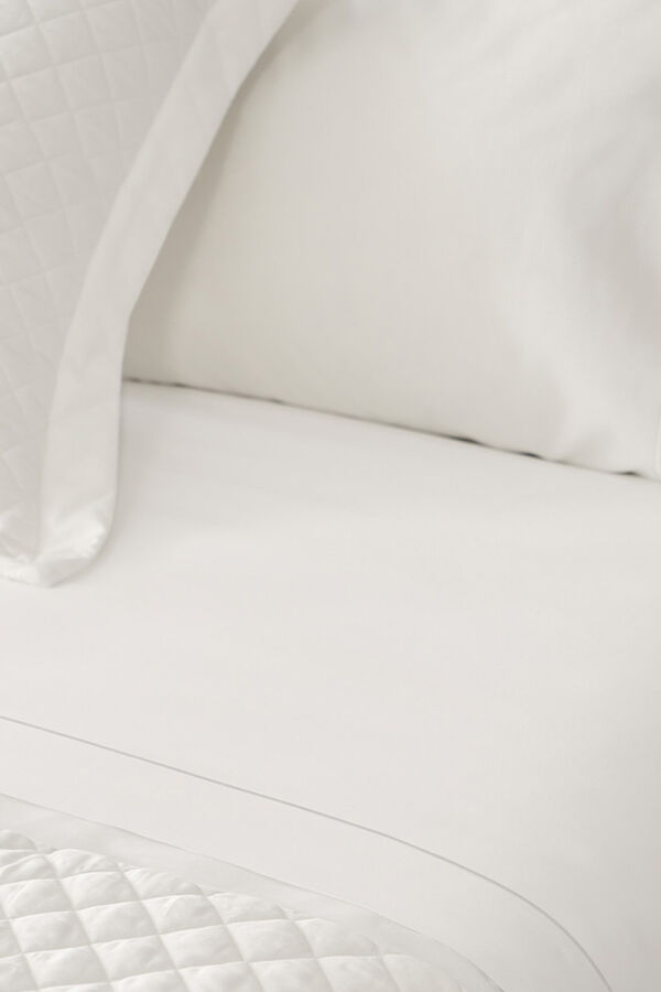 Cortefiel Regent  Bed sheet 135-140 cm White