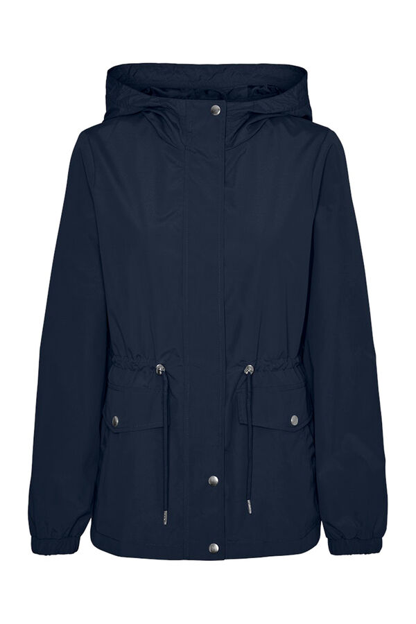 Vero Moda Parka curta com capuz Azul