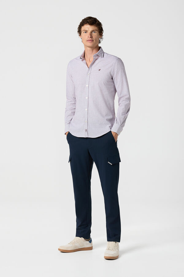 Williot Camisa aos quadrados pequenos Granada