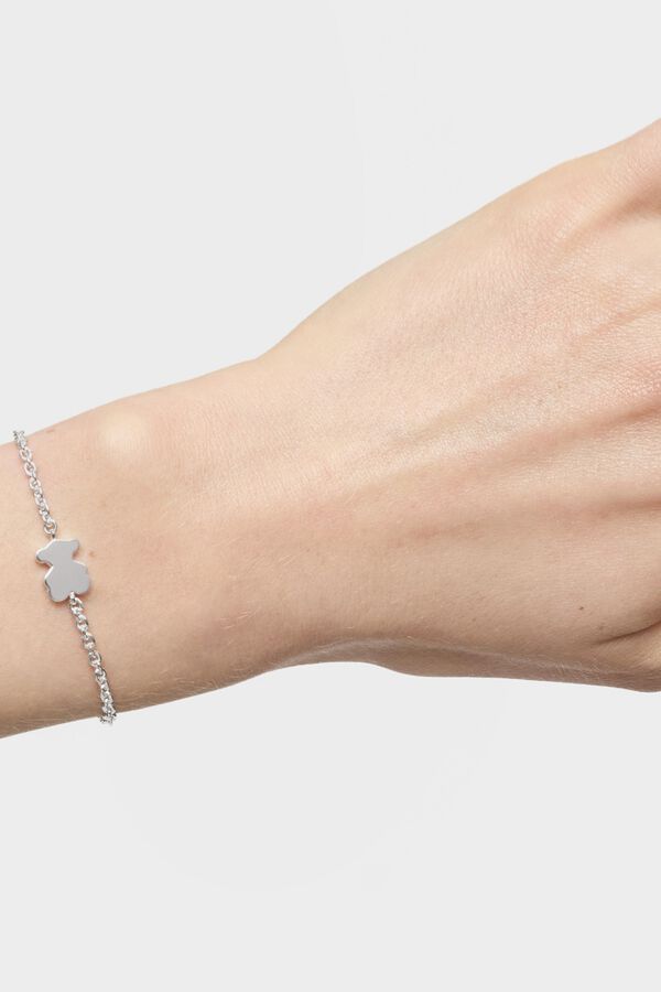 Tous Pulsera cadena plata Sweet Dolls Gris